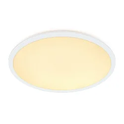 LED Deckenleuchte OJA 60, mit 3-Stufen MOODMAKER(TM) Dimmung, Ø 60cm, 28W 2700K 3200lm 120°, weiß