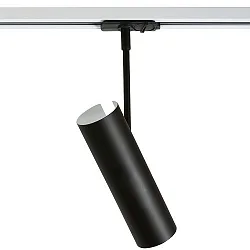 1-Phasen Strahler MIB 6 FOR LINK, GU10, IP20, schwenkbar, schwarz