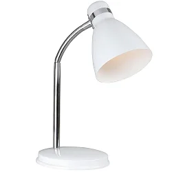 Nordlux Table lamp CYCLONE, E14, IP20, flexible arm, white