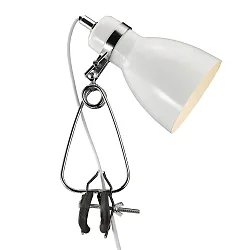 Nordlux Klemmleuchte CYCLONE, E14, IP20, weiß