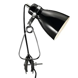 Nordlux Klemmleuchte CYCLONE, E14, IP20, schwarz
