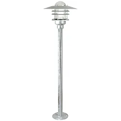 Nordlux Outdoor luminaire AGGER Floor lamp, E27, IP54, galvanized
