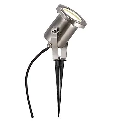 Nordlux Spießleuchte TAURUS Außenleuchte, 28W, GU10, 2700K, 200lm, IP54, Edelstahl
