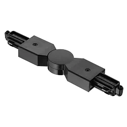 Nordlux Zubehör für Stromschiene LINK CONNECT Verbinder, Anschluss drehbar, IP20, schwarz
