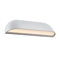 design for the people by Nordlux LED Außenleuchte FRONT 26 LED Wandleuchte, 8W LED, 3000K, 650lm, IP44, weiß