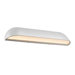 design for the people by Nordlux LED Außenleuchte FRONT 36 LED Wandleuchte, 12W LED, 3000K, 850lm, IP44, weiß