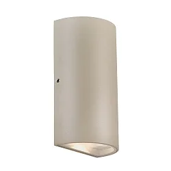 outdoor wall luminaire IP54, sand coloured 