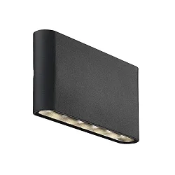 Nordlux LED Außenleuchte KINVER Wandleuchte, 6W LED, 3000K, IP54, schwarz