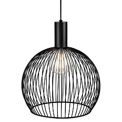 design for the people by Nordlux Pendelleuchte AVER 40, E27, IP20, schwarz