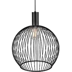design for the people by Nordlux Pendelleuchte AVER 50, E27, IP20, schwarz
