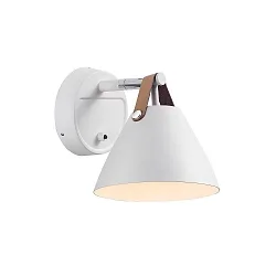 design for the people by Nordlux Wandleuchte STRAP 15, GU10, weiß