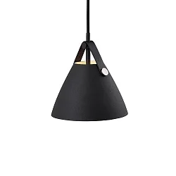 design for the people by Nordlux Pendelleuchte STRAP 16, GU10, schwarz