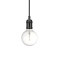 Nordlux Pendelleuchte AVRA, E27, IP20, schwarz