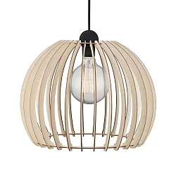 Nordlux Pendelleuchte CHINO 40, E27, IP20, Holz, braun