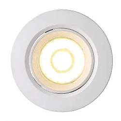 Nordlux LED Einbauleuchte ROAR LED, 6W, 3000K, IP23, weiß