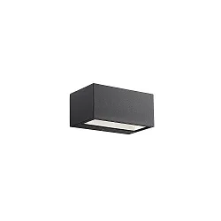 Nordlux LED Außenleuchte NENE LED Wandleuchte, 6W LED, 3000K, 480lm, IP54, schwarz