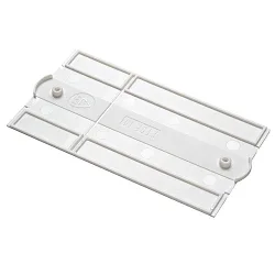 3-phase cover GLOBALtrac® PRO - XTSF 10 built-in version, straight, white