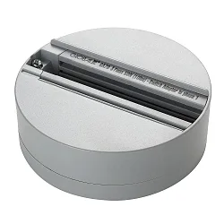 3-Phasen FIX POINT™ / Deckenauslass GA 70, für GLOBALtrac® Adapter bis max. Länge 8.5cm, Silber