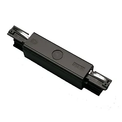 Zubehör für 3-Phasen Stromschiene GLOBALtrac® PRO - Mittel-Einspeisung XTS 14, Schwarz