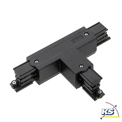 3-phase T-connector GLOBALtrac® PRO - XTS 39 left, external current conduction, black