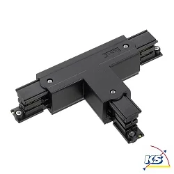 3-phase T-connector GLOBALtrac® PRO - XTS 40 right, current conduction inside, black