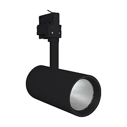 LED 3-Phasen-Strahler TRACKLIGHT SPOT D85 NFL, Ø 8.5cm, CRi >90, UGR <16, verstellbar, 35W 3000K 2660lm 24°, schwarz