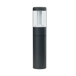 LED Pollerleuchte ENDURA® STYLE LANTERN MODERN, IP44, 12W 3000K 610lm, dunkelgrau / klar, 50cm