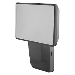 outdoor wall luminaire ENDURA® PRO FLOOD SENSOR 15W with sensor, tiltable, with diffuser IP55, dark grey dimmable