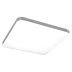 LED Aufbauleuchte ORBIS CLICK SENSOR 53 x 53cm , mit MW-Sensor, 60W 3000K 4450lm 120°, schaltbar, weiß