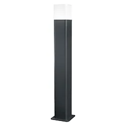 Outdoor LED Standleuchte SMART+ WIFI CUBE POST RGB+W, 50cm, IP44 IK03, 10W RGB+3000K 500lm 205°, Alu dunkelgrau / PC matt