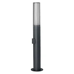 Outdoor LED Standleuchte SMART+ WIFI FLARE RGB+W, 60cm, IP44 IK03, 7.5W RGB+3000K 320lm 230°, dunkelgrau