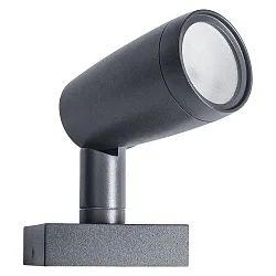LED Erdspieß-Strahler SMART+ GARDEN SPOT RGB+ W, IP65, WiFi, 230V, 4.5W 240lm 76°, verkettbar, Aluminium, grau