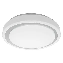 LED Aufbauleuchte SMART + WIFI ORBIS MOON, IP20, Ø 38cm, 26W 3000-6500K (Tunable White) 1500lm 154°, grau
