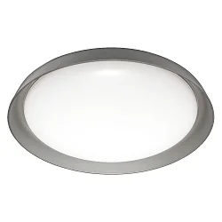 LED Aufbauleuchte SMART+ WIFI ORBIS PLATE, IP20, Ø 43cm, 26W 3000-6500K (Tunable White) 1250lm 114°, grau