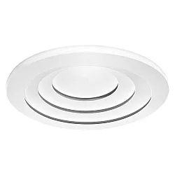 LED Aufbauleuchte SMART+ WIFI ORBIS SPIRAL, IP20, Ø 50cm, 40W 3000-6500K (Tunable White) 1900lm 161°, weiß