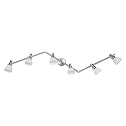 Aufbauleuchte LED SPOT G9, inkl. 6x G9 LED 2.6W 2700K