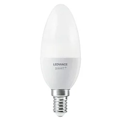 LED Kerzenlampe SMART+ ZB CANDLE B40 DIM FR, 220V, E14, 4.9W 2700K 470lm 200°, dimmbar, matt
