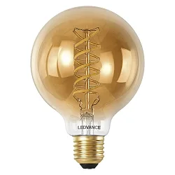 LED Globe-Filament SMART+ WiFi G80 TW, E27, 8W 2200-5000K (Tunable White) 600lm 320°, dimmbar, Goldglas klar