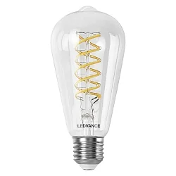 LED Filament-Birnenlampe Smart+ Wifi EDISON TW, E27, 8W 2700-6500K (Tunable White) 806lm 320°, dimmbar, klar