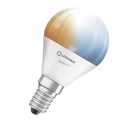LED Tropfenlampe SMART+ WiFi Mini Bulb P40 TW FR, 230V, E14, 4.9W 2700-6500K (Tunable White) 470lm 180°, matt