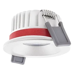 downlight SP FP FIX P 8W 930 PS DIM IP65 WT increased fire protection IP65/IP20, white