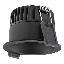 LED Einbau-Strahler SPOT DARKLIGHT 8W 930 PS DIM IP44 BK