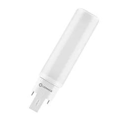LED Röhre einseitig gesockelt DULUX LED D/E HF & AC MAINS V 6W 830 G24Q-1