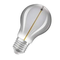 LED Filamentlampe Vintage 1906® A-Type 4 MAGNETIC, E27, 1.8W 1800K 40lm 320°, schaltbar, Rauchglas klar