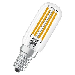 LED Röhre einseitig gesockelt LED SPECIAL T26 P 4.2W 827 FIL E14