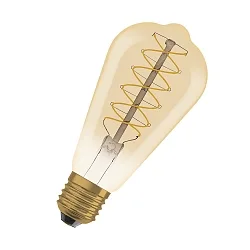 Filamentlampe Vintage 1906 LED DIM 48 7 W/2200 K Birnenform E27