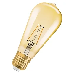 Filamentlampe Vintage 1906® LED 22 2.5 W/2400 K Birnenform E27