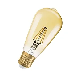 Filamentlampe Vintage 1906® LED 35 4 W/2400 K Birnenform E27