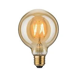 LED Vintage Globe 95, E27, 2.5W 1700K 170lm, Goldglas klar