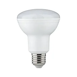 LED Reflektorlampe R80, E27, 10W 2700K 900lm, weiß / opal